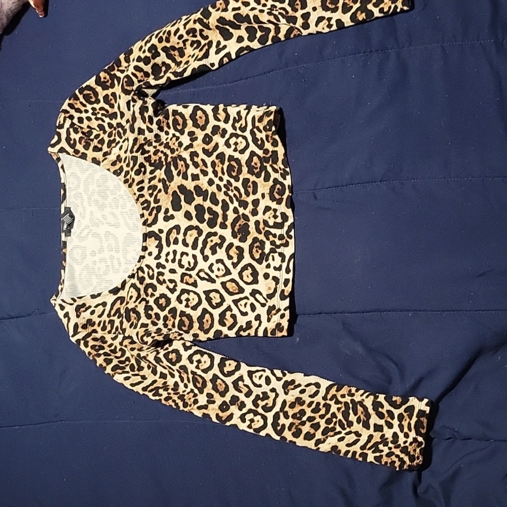 Forever 21 Cheetah print crop top
